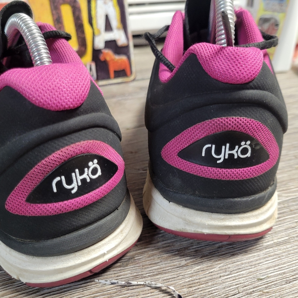 Ryka Dynamic 2.5 shoes athletic women's sz 10 black purple - Picture 5 of 11